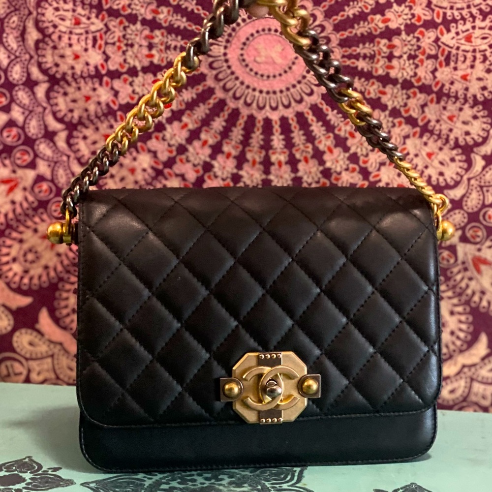 Designer Inspired Quilted Purse